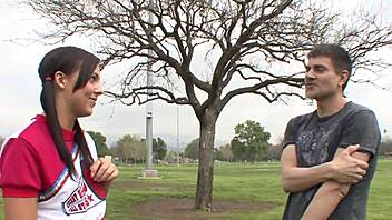 Whoa, Cute 18+ Cheerleader Ivy Winters Gets Wild With Mature Cock In Hardcore Action!