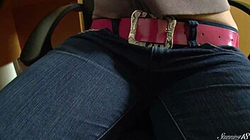 Blonde Teen Summer Breeze Drills Her Tight Ass With Dildo!