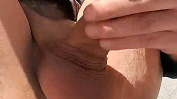 Hey, risky outdoor masturbation hoping new neighbors spot me