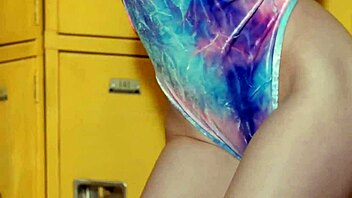 squirting masturbation orgasm from all natural redhead lacy lennon with toys