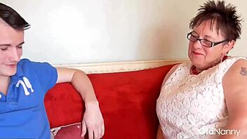 Curvy Mature BBW Honey Enjoys Rough Missionary Pounding from Young Gardener Sam Bourne