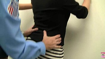 Hey horny officer, can Jessa and Vicky sluts ride your big cock in wild office threesome?