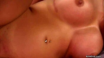 oh god, this bound busty blonde slave endures rough anal fucking with choking and deepthroat in wild bdsm action!