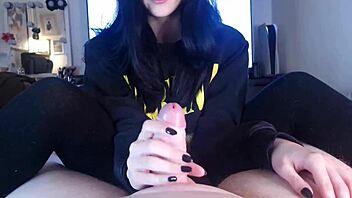 hot goth girl next door joins family for dinner in this trailer