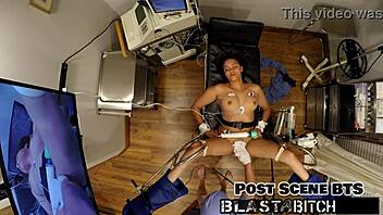 Rebel Wyatt's Pussy Gets Blasted With Cum In Pierced Nipples Scene