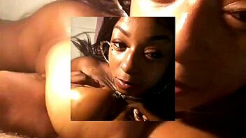 Hey, you ready for this hot titfuck with oiled black tits and big black cock action?