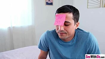 hey petite teen bianca bangs, wanna play some wild sex games usin' your stepbro?