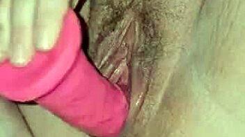 Cumming hard with big tits milf in intense sex session