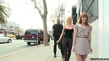 Bound slave gets dominated and fucked hard in public boutique by kinky group?