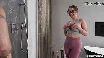 hey babe, wanna join me in the shower for some sweaty licking and riding fun?