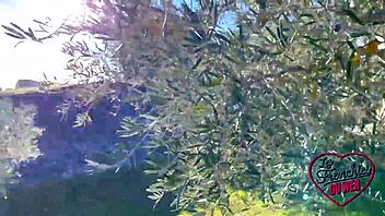 Young French coquine adores anal baise with group of amateurs in European brunette threesome