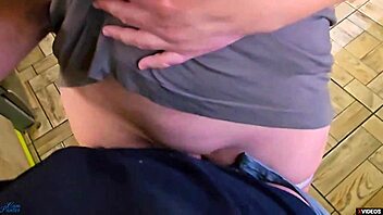 Intense secret sex with friends gf featuring kinky pussy rubbing and massive cum load in panties!