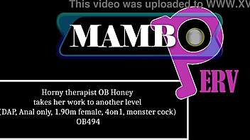 Horny Therapist Ob Honey Dives Deep into Dap Anal with Brazilian Monster BBC Action