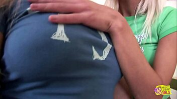 Can You Imagine a Hot Blonde and Brunette Pair Getting Wild with Dildos on Their Tight Bodies?