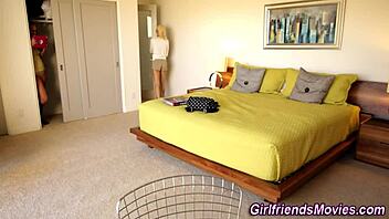 Petite lesbian pov licked but is that enough for her tight teen desires?