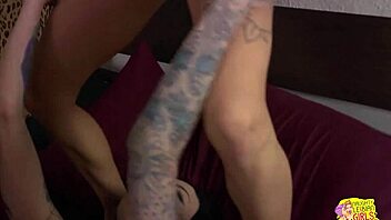 Adorable Tattooed Girls Get Intense Orgasms In Fantastic Threesome With Vibrator Play Pussy Licking And Fingering