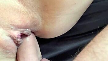 She had this close up creamy pussy fuck going on homemade style, all wet and juicy.