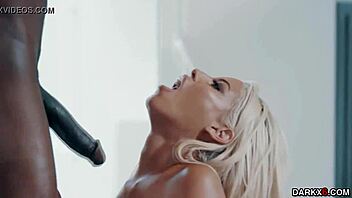 Jason Brown is spreading Bridegette Bs wet shaved pussy wide for deep ball licking and monster cock pounding until cumshot explosion!