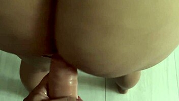 Find My Uniformed Girl Shaking Huge Ass in Shower and Can't Resist Rubbing and Clawing Cock into Tight Pussy Until Cumshot