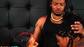 guy gets lucky fucking two sexy latina strippers at club