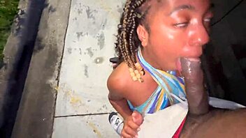 Man, this trucker married girl turned truck stop slut sucked my dick like crazy in the parking lot