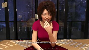 Brunette Milf With Big Tits Shows Off Her Boobs In Detailed Action