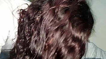 Young model enjoys outdoor activity with instructor.