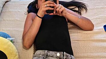 In a casual tale, the curvy latina teen rides a stranger's big cock in public outdoor pov creampie adventure