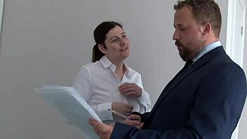 Estate agent mrporkpie lets tenant have the house with no deposit pro after licking wet pussy and choking in cosplay