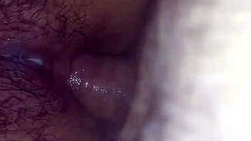 short hair blonde gives a hot homemade blowjob and takes huge facial cumshot