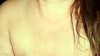 big white woman sits on object and makes moaning sounds