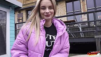 Hey, big saggy tits nurse Naomi, wanna do pickup casting fuck at hospital?