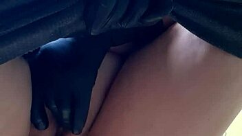 Hey, did I really catch my teacher masturbating with her big tits and clit at school?