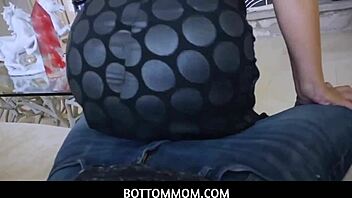 bottommom - asian milf enjoys intimate moments with a huge cock in steamy action