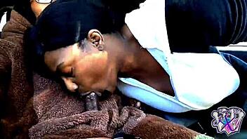 Why swallow daddy's cock in my car while wearing this wild bear suit for fun?