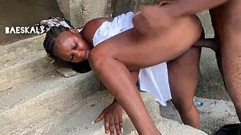 Experience the hardest outdoor hardcore fucking with bent over amateurs in homemade action