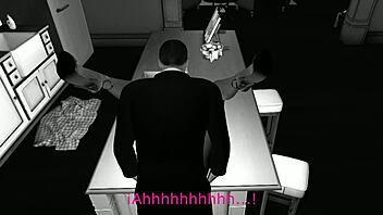 hey, polka dots add fun vibes to that kitchen scene