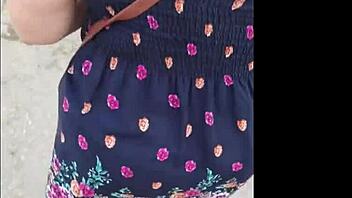 hey madura, why's your skirt upskirt in the street flashing that big ass until you give it up?