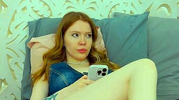 Can Sexy Redhead Wandy Hill Seduce You With Teasing Lingerie And Small Tits?