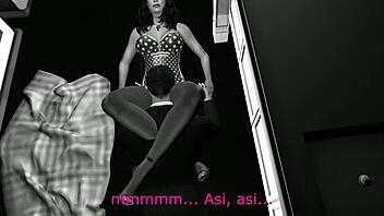 hey, polka dots add fun vibes to that kitchen scene