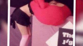 giant boobs on a huge babe with big tits in casual narrative