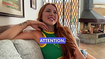 Big Titties Latina Gives Sloppy Deepthroat Blowjob in Pov Casting