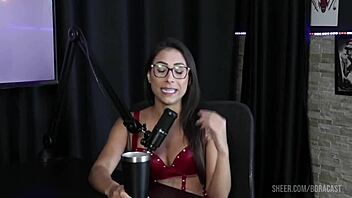 uh compilados da luciana picchi no bora cast with bruna carlos and matheus caetano - part 3 watch on sheer red