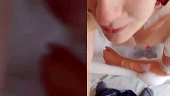 oh i love getting cum on my tits in this hot german teen video