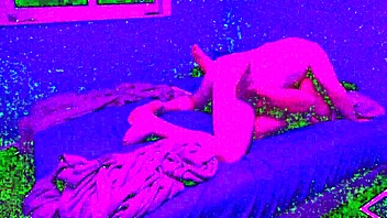 passionate milf shifts from romantic bedroom kisses to wild doggystyle pounding and explosive creampie finish