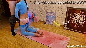 I feel so passionate fucking my yoga-addicted girl with intense desire.