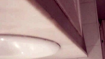 Hey, he's heading to the bathroom for some solo fun!