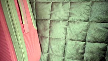 perhaps she hides in the suitcase wearing ripped leggings for closeness