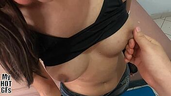 teen gótica comes for a porn casting interview with homemade tight pussy action