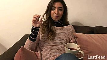 hey, check this homemade sextape with my adorable mexican girlfriend frida sante 😍